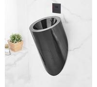 Sensor Flush Urinal, Wall Mounted Spill Proof Design for Commercial and Outdoor Use