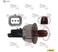 SENSOR FUEL PRESSURE 81.380 FOR PEUGEOT 9HZ 1.6L 4cyl 308 I
