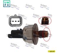 SENSOR FUEL PRESSURE 81.380 FOR PEUGEOT 9HZ 1.6L 4cyl 308 I