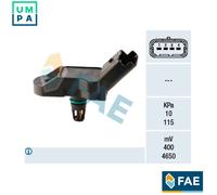 SENSOR INTAKE MANIFOLD PRESSURE 15035 FOR PEUGEOT PARTNER/FURGON/Box/Body/MPV