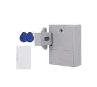 Sensor Invisible Lock RFID Key Card Drawer Lock Hidden Punch-Free Digital Locks DIY for Cabinet Wardrobe A