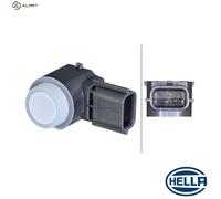 Hella Reversing Parking Sensor 6PX 358 270-691 - Rear Ultrasonic Sensor for NISSAN, INFINITI