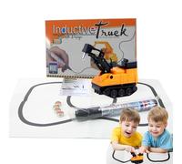 Sensor Route Vehicle - Self Guided Path Explorer, Light Detection Motion Toy | Innovative Track Reading Gift for Children, Classroom Fun Project, Holiday Interactive Surprise, Mini Education Playtime