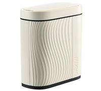 Sensor Rubbish Bin, Automatic Rubbish Bin with Sensor, 8 L, Waste Bin with Lid, Intelligent Non-Contact Manure Bucket, Narrow Motion Sensor for Home, Office, Hotel, Restaurant Use (White)