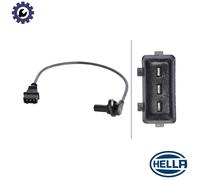 Gearbox rotation speed sensor 6PU 009 145-041 HELLA for AUDI SKODA VW SEAT