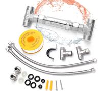 Sensor Valve Kit for Instant Hot Water Recirculating Pump Bypass,Compatible With 367010, 595926, Directly Replace The Old Plastic Version,304 Stainless Steel