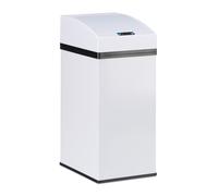 Sensor Waste Bin, 7 L Inner Liner Bucket, Steel Trash Can Office Dustbin