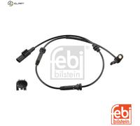 ABS wheel speed sensor Front Axle Left 102225 FEBI BILSTEIN for FIAT CITROËN