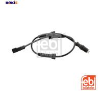 ABS wheel speed sensor Front Axle Left 102477 FEBI BILSTEIN for RENAULT