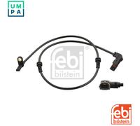 ABS wheel speed sensor Front Axle Left 106208 FEBI BILSTEIN for MERCEDES-BENZ