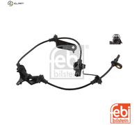 ABS wheel speed sensor Front Axle Right 106345 FEBI BILSTEIN for HONDA