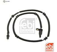 ABS wheel speed sensor Rear Axle Left 106958 FEBI BILSTEIN for RENAULT