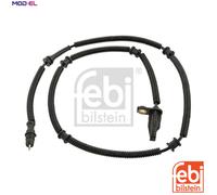 ABS wheel speed sensor Rear Axle Left 106958 FEBI BILSTEIN for RENAULT