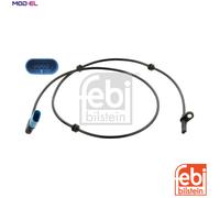 ABS wheel speed sensor Rear Axle Left 107466 FEBI BILSTEIN for MERCEDES-BENZ