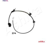 ABS wheel speed sensor Rear Axle Left 151-02-274 ASHIKA for TOYOTA DAIHATSU