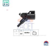 ABS wheel speed sensor 21.0005 FACET for VOLVO V60 I V70 III XC60 I SUV C30 V50
