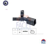 SENSOR WHEEL SPEED 21.0010 FOR SKODA CITIGO FABIA/Combi VW SEAT CHYA 1.0L 3cyl