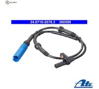 ABS wheel speed sensor 24.0710-2078.3 ATE for BMW 7