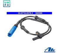 SENSOR WHEEL SPEED 24.0710-2078.3 FOR BMW M57D30 M54B30 N52B30BF/A 3.0L 6cyl