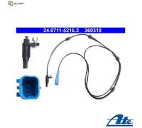 SENSOR WHEEL SPEED 24.0711-5216.3 FOR PEUGEOT 407/SW/Van CITROEN C5/III/Break