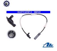 ABS wheel speed sensor 24.0711-6197.3 ATE for BMW 3 Touring 3 Convertible 3 1