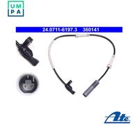 ABS wheel speed sensor 24.0711-6197.3 ATE for BMW 3 Touring 3 Convertible 3 1