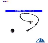ABS wheel speed sensor 24.0713-1109.1 ATE for RENAULT MEGANE I MEGANE I Coach