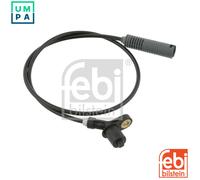 ABS wheel speed sensor Rear Axle Left 24125 FEBI BILSTEIN for BMW 3 3 Coupe