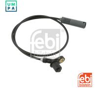 ABS wheel speed sensor Rear Axle Left 24125 FEBI BILSTEIN for BMW 3 3 Coupe