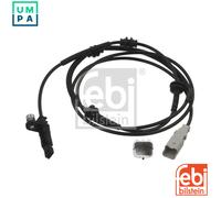 ABS wheel speed sensor Rear Axle Left 36949 FEBI BILSTEIN for CITROËN PEUGEOT