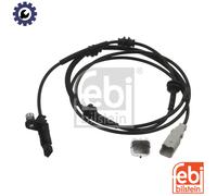 ABS wheel speed sensor Rear Axle Left 36949 FEBI BILSTEIN for CITROËN PEUGEOT