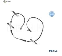 ABS wheel speed sensor Rear Axle Hall Sensor 40-14 800 0013 MEYLE for CITROËN