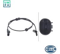 HELLA 6PU 012 039-641 Sensor, wheel speed - 12V - 2-pin connector | Cable: 706mm
