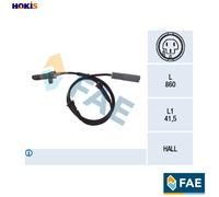 FAE 78009 ABS sensor