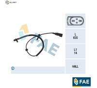 FAE 78035 ABS sensor
