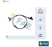 FAE 78328 ABS sensor