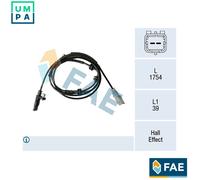 FAE 78517 ABS sensor