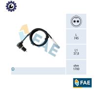 SENSOR WHEEL SPEED 78555 FOR RENAULT K9K704/702/710/700 1.5L D7F710/764 1.1L