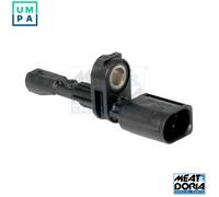 ABS wheel speed sensor Rear Axle Right Hall Sensor 90194 MEAT & DORIA for VW