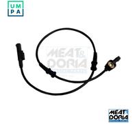 ABS wheel speed sensor Front Axle Right Hall Sensor 90278 MEAT & DORIA