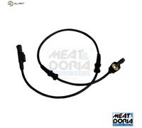 ABS wheel speed sensor Front Axle Right Hall Sensor 90278 MEAT & DORIA