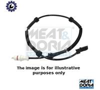 Sensor, wheel speed for OPEL VIVARO A MEAT & DORIA 90327E