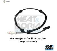 Sensor, wheel speed for OPEL VIVARO A MEAT & DORIA 90327E