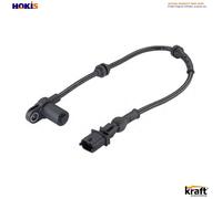 ABS wheel speed sensor Front Axle both sides 9411505 KRAFT AUTOMOTIVE for OPEL