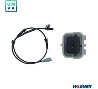WAGNER Wheel Speed Sensor | ABS00033 | OE-Matching Quality | Reliable ABS Performance | Pack of 1