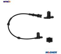WAGNER Wheel Speed Sensor | ABS00057 | OE-Matching Quality | Reliable ABS Performance | Pack of 1