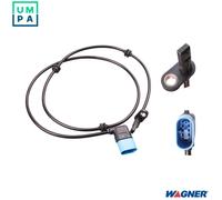 WAGNER Wheel Speed Sensor | ABS00070 | OE-Matching Quality | Reliable ABS Performance | Pack of 1