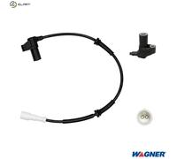 WAGNER Wheel Speed Sensor | ABS00132 | OE-Matching Quality | Reliable ABS Performance | Pack of 1