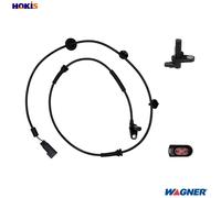 WAGNER Wheel Speed Sensor | ABS00271 | OE-Matching Quality | Reliable ABS Performance | Pack of 1