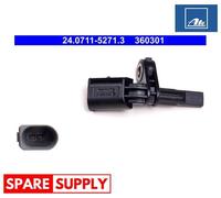 SENSOR, WHEEL SPEED FOR AUDI A1 A3 Q3 TT ATE 24.0711-5271.3 NEW